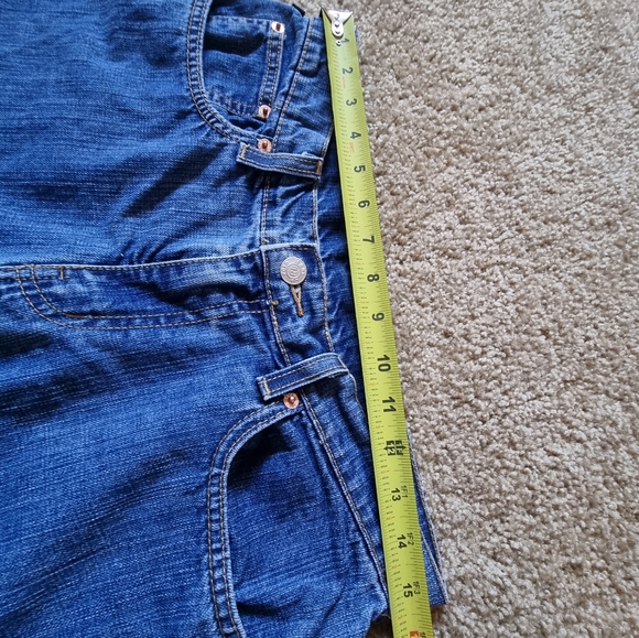 Ralph Lauren vintage 90s women's denim shorts size 8 - Picture 6 of 11